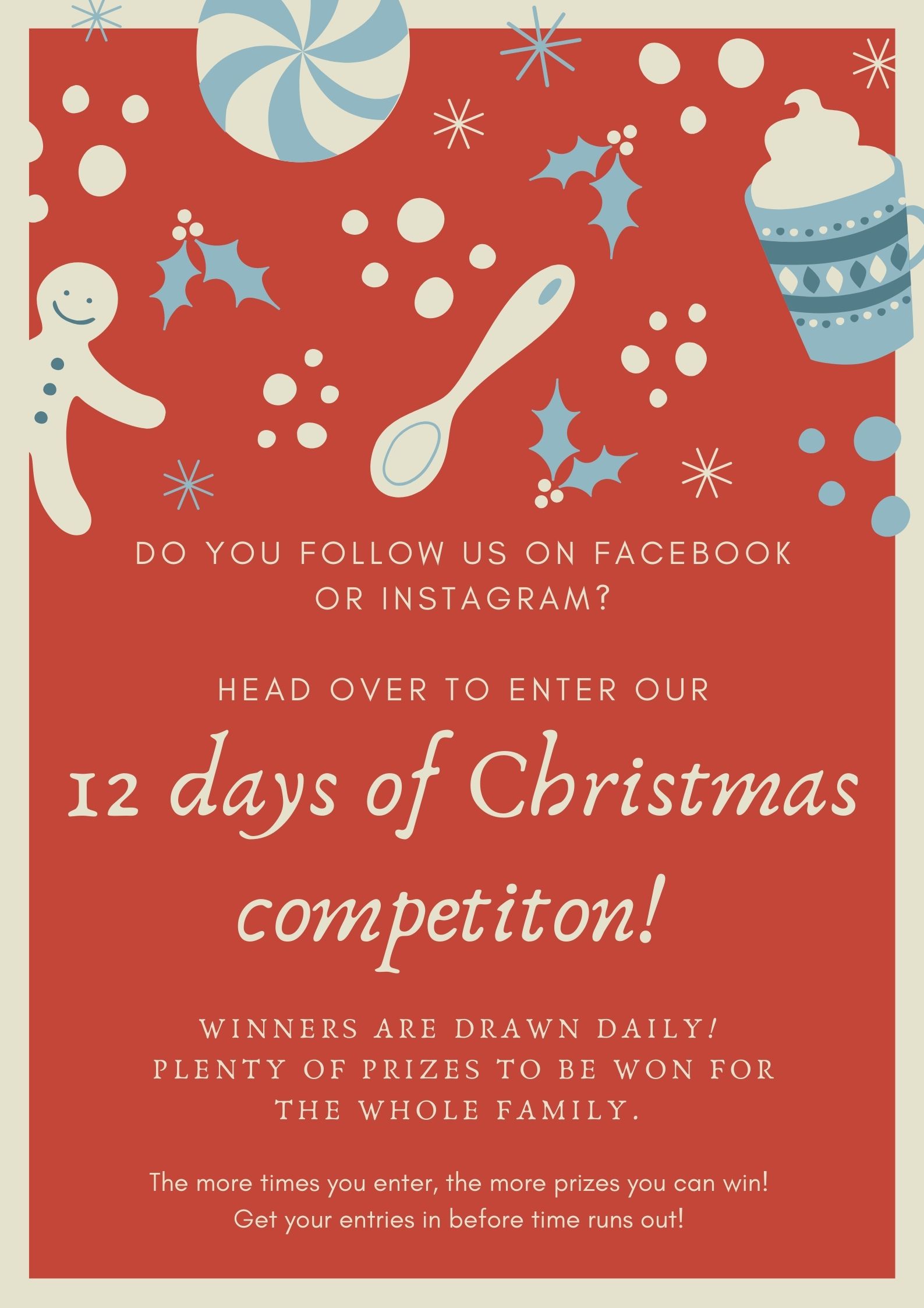 12 Days of Christmas Competitions