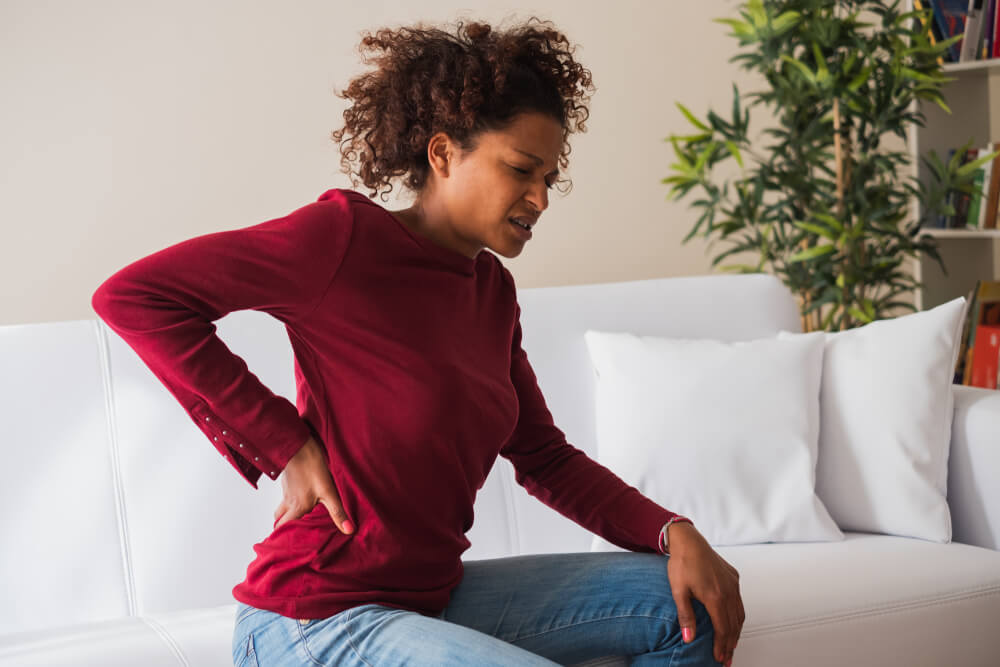 Symptoms of chronic back pain